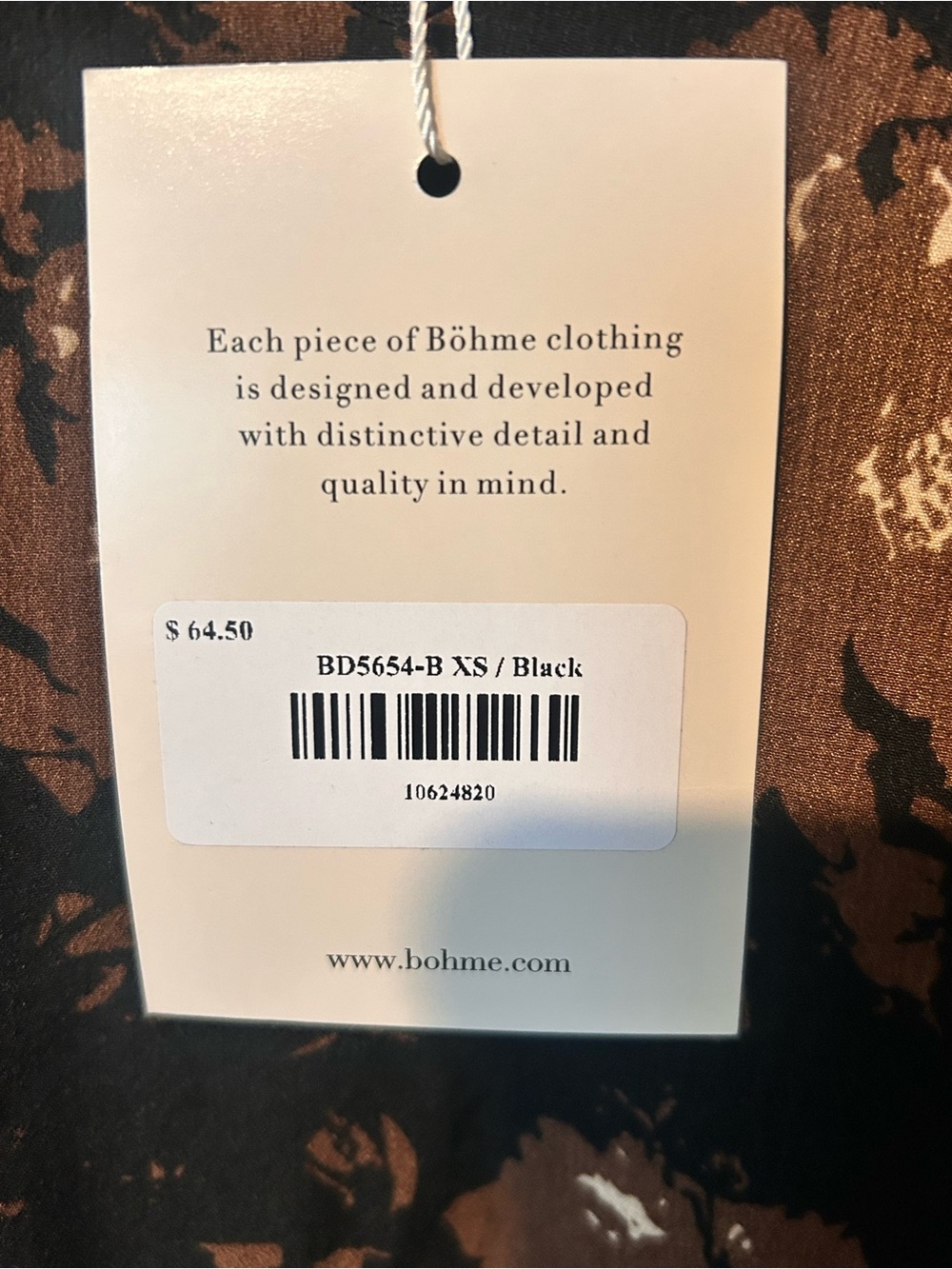 Bohme Ostella Floral Mini Dress   NWT!!! - Picture 5 of 7
